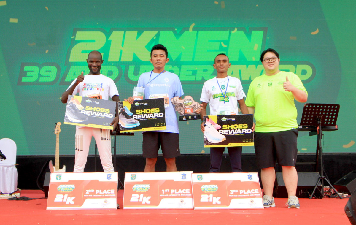 Ini Para Juara Green Force Run 2024, Peserta Indonesia Bisa Imbangi ...